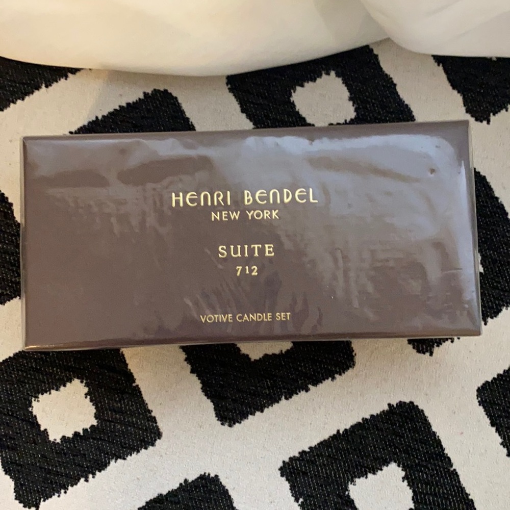 Henri Bender Suite 712  Three Votive Candle Set
